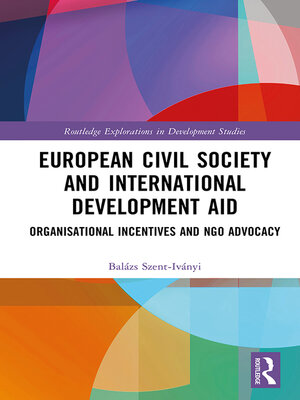 cover image of European Civil Society and International Development Aid
